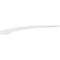 Ekena Millwork 5 1/2-in. W x 26-in. D x 38-in. H Thorton Architectural Grade PVC Knee Brace BRCP055X26X38THR - alternate 5